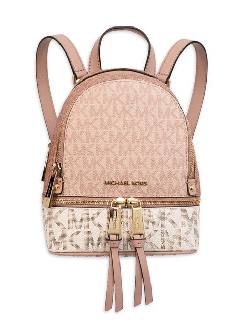 michael kors rhea velour backpack